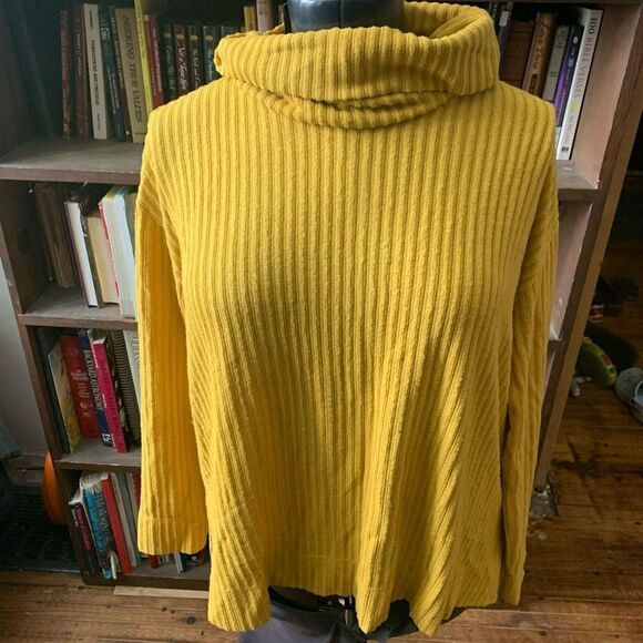 Maeve Anthropologie marigold cozy oversized S blouse - Picture 1 of 3